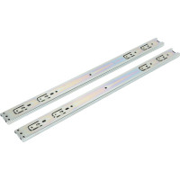 Шариковые направляющие для ящиков Локри хром, 500 мм, 2 шт. WP 500