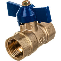 Шаровой кран RM -L ВР-ВР 1/2 муфтовый, бабочка Ду15 Ру30 11Б27п1 RML-12FFB