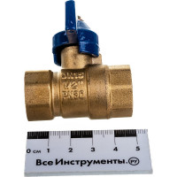 Шаровой кран RM -L ВР-ВР 1/2 муфтовый, бабочка Ду15 Ру30 11Б27п1 RML-12FFB