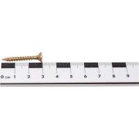 Саморезы по дереву КРЕП-КОМП потайн. Torx, 4,0x30 мм, 20 шт. желтые сдт430мф