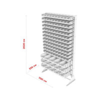 Стойка СТЕЛЛА-ТЕХНИК 1150x2000 односторонняя В1-12-00-03