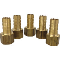 Штуцер пневмо 3/8" ВР - 12 мм, 5 шт HG 1645146