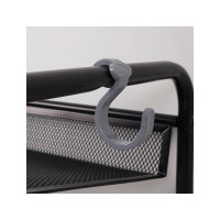 Обувница  Этажерка для обуви ЗМИ 3-х полочная Женева 33  12 пар обуви  Цвет черный ПДО Ж33 Ч ПДО Ж33  Ч