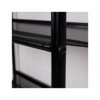 Обувница  Этажерка для обуви ЗМИ 3-х полочная Женева 33  12 пар обуви  Цвет черный ПДО Ж33 Ч ПДО Ж33  Ч