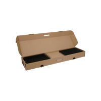 Этажерка  Стеллаж для хранения ЗМИЛадья 35КС  4 полки  с колёсами  цвет черный Э 410 Ч Э 410  Ч