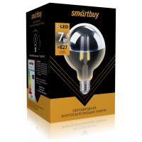 Светодиодная LED лампа Smartbuy ART G95Хром-7W00/E27 SBL-G95ChromeArt-7-30K-E27