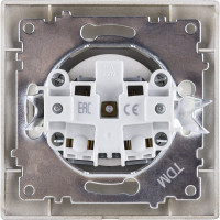 Розетка TDM ELECTRIC 2П 10А 250В бронза Лама SQ1815-0722