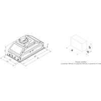 Кухонная вытяжка Skylark Inox 60 KONIGIN 103052