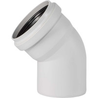 Отвод бесшумной канализации Ostendorf Skolan Safe 160 мм. 45 градусов, SKB 337120
