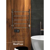 Полотенцесушитель INDIGO Roof Lux без полки (electro) 60/50 таймер, скрытый монтаж, универсальное подключение R/L полированный LCRLE60-50Rt