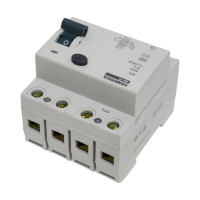 Дифференциальный выключатель GENERICA УЗО ВД1-63 4Р 40А 300мА MDV15-4-040-300