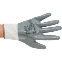 Нейлоновые перчатки с полным нитриловым покрытием Armprotect р10 NN120 4631161388292