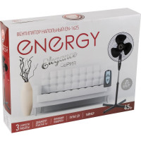 Вентилятор Energy ELEGANCE EN-1625 с пультом, 16", черный, 1 шт.коробка 103889