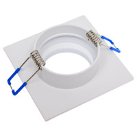 Встраиваемый алюминиевый светильник ЭРА KL88 WH MR16/GU5.3 белый Б0054354