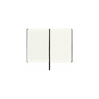 Блокнот BRAUBERG ULTRA А5 130x210 мм, балакрон, 80 г/м2, 96 листов, клетка, черный 113032