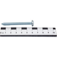 Шуруп с полукруглой головкой КРЕП-КОМП DIN 7981 6,3x60 7 шт. шп6360мф