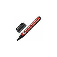 Перманентные маркеры BRAUBERG ULTRA MARKER, набор 4 цвета, круглый наконечник 3,5 мм 152208