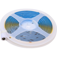 Лента светодиодная GLS-COB-320-8-24-IP20-4 24В 8Вт/м 320диодов/м 900Лм/м IP20 4500К-нейтрально-белый 5м General Lighting Systems 502911