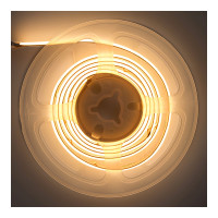 Лента светодиодная General Lighting Systems GLS-COB-528-14-24-IP20-5, 5 метров, 14Вт/м, 24В, 10мм, 528 диодов/м, 1600 Лм/м, IP20, 3000К - теплый белый 502904