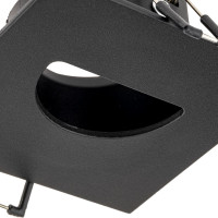 Встраиваемый потолочный светильник RITTER Artin 87x87x38, монтажное отверстие 75x75 GU5.3 алюминий, черный 51434 3