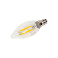 Светодиодная лампа Volpe LED-C35-5W/4000K/E14/CL/SLF UL-00008325
