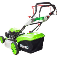 Бензиновая газонокосилка REDVERG RD-GLM56SE 6671773