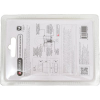 Навесной замок БУЛАТ ВС 3-С65 ПЛ, закаленная сталь, 5 ключей, d=12 мм 14032