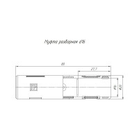 Атмосферостойкая разборная муфта Промрукав d16 мм серая 10шт PR13.0429
