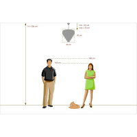 Люстра De City Бриз 8-60W E27 220 V 111014008