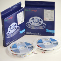 Светодиодная лента truEnergy 19,2W/m 6000K 24V SMD2835 240D IP20 2000Lm 5м 16508