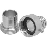 Соединитель MasterProf коннектор для садового шланга 18 х 18 мм, разъемный, латунь ДС.020012.ИМ