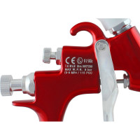 Окрасочный пистолет с верхним пластиковым бачком RADEX Star SMV-4F-132G