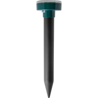 Ультразвуковой импульсный отпугиватель MPF на солнечной батарее, от кротов и змей, 2 шт., 26 см ДС.070928