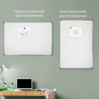 Магнитно-маркерная доска Staff 90x120 см, металлическая рамка, ECO 238138