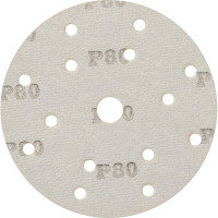 Шлифовальный круг на липучке 150 мм, Р80, 10 шт Totflex 4631163838931