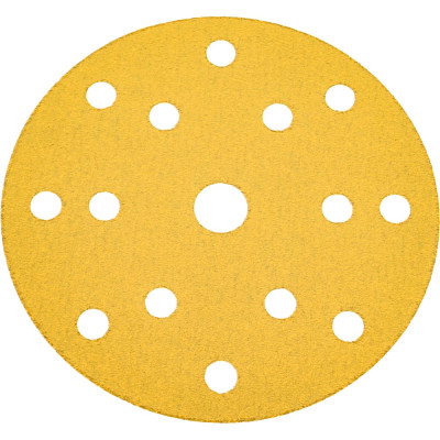 Шлифовальный круг на липучке 150 мм, Р120, 10 шт Totflex 4631163838948
