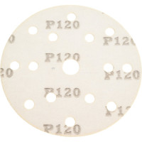 Шлифовальный круг на липучке 150 мм, Р120, 10 шт Totflex 4631163838948