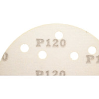 Шлифовальный круг на липучке 150 мм, Р120, 10 шт Totflex 4631163838948