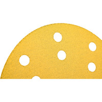 Шлифовальный круг на липучке 150 мм, Р120, 10 шт Totflex 4631163838948