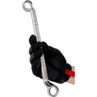 Накидной ключ Airline с изгибом, 21x23 мм, пластиковый подвес ATAH009