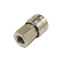 Быстроразъем пневматический с клапаном, внутренняя резьба 3/8'' FK-SE1-3SF Forcekraft 51559