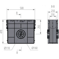 Пескоуловитель Aquastok ПП Norma DN150 C250 (11542) 549094