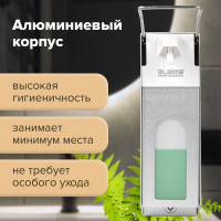 Диспенсер для дезинфицирующих средств LAIMA PROFESSIONAL наливной, 1 л, локтевой, с замком 607328