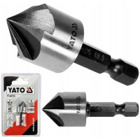 Конический зенкер YATO 16,5мм HEX YT-44725 369444725 092 1