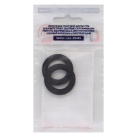 Прокладка СТМ 1", резина, ТМКЩ 30x19x2 мм, 2 шт SRSWC001-02