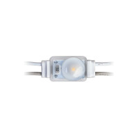 Светодиодный модуль MAKSILED 0.36Вт, 12В, IP67, SMD2835 1LED, 33лм, холодный белый, 50 шт./упаковка ML-M1HL-L-2835-W-LP