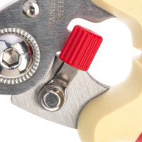 Универсальные ножницы Mr.Logo нержавеющая сталь, длина лезвий 85 мм, мягкая рукоятка 2610