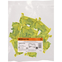 Безвинтовой клеммный зажим TDM ELECTRIC ЗКБ PEN быстрого зажима, 1.5 кв. мм (Ph-C PT 1,5/S-PE) SQ0822-0160