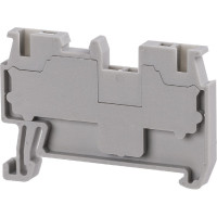 Безвинтовой клеммный зажим TDM ELECTRIC ЗКБ быстрого зажима, 1.5 кв. мм, 17.5А, серый (Ph-C PT 1,5/S) SQ0822-0159