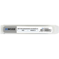 Метчик Debever Machining Solutions HSS м/р под резьбовые вставки системы STI М10x1,5 DB-STM1015